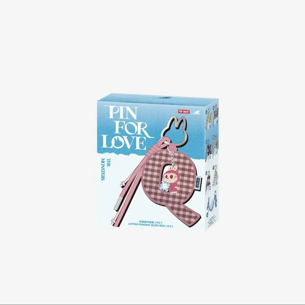 POP MART THE MONSTERS Pin for Love Series- Letter Pendant Blind Box (N-Z) - Picture 3 of 17